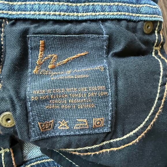 Citizens of Humanity Y2K Low Waist Flare Jeans Size 28 Made in USA - Picture 10 of 10